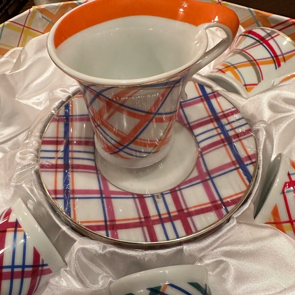 Groovy & Colorful Espresso set. - Picture 5 of 6